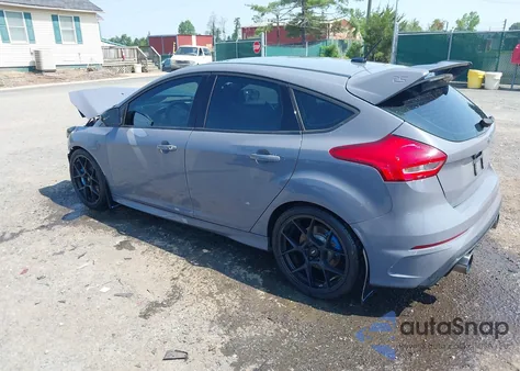 2016 Ford Focus Rs из США, поврежденный, VIN WF0DP3TH2G4117451